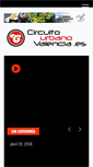 Mobile Screenshot of circuitourbanovalencia.es